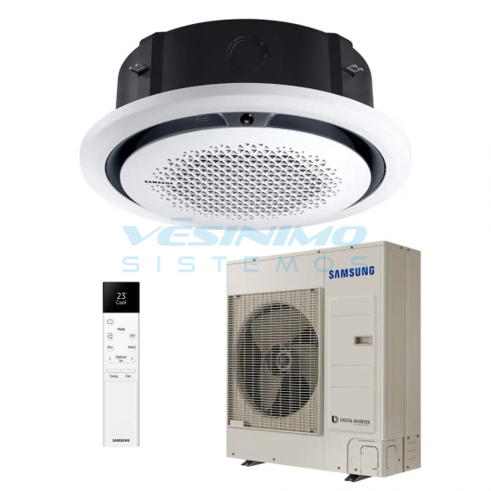 Samsung kasetinis 360° oro kondicionierius, 10.0/11.2 kW Samsung kasetinis 360° oro kondicionierius, 10.0/11.2 kW